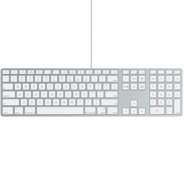 Refurbished Apple Wired Keyboard (A1243) - itzoo