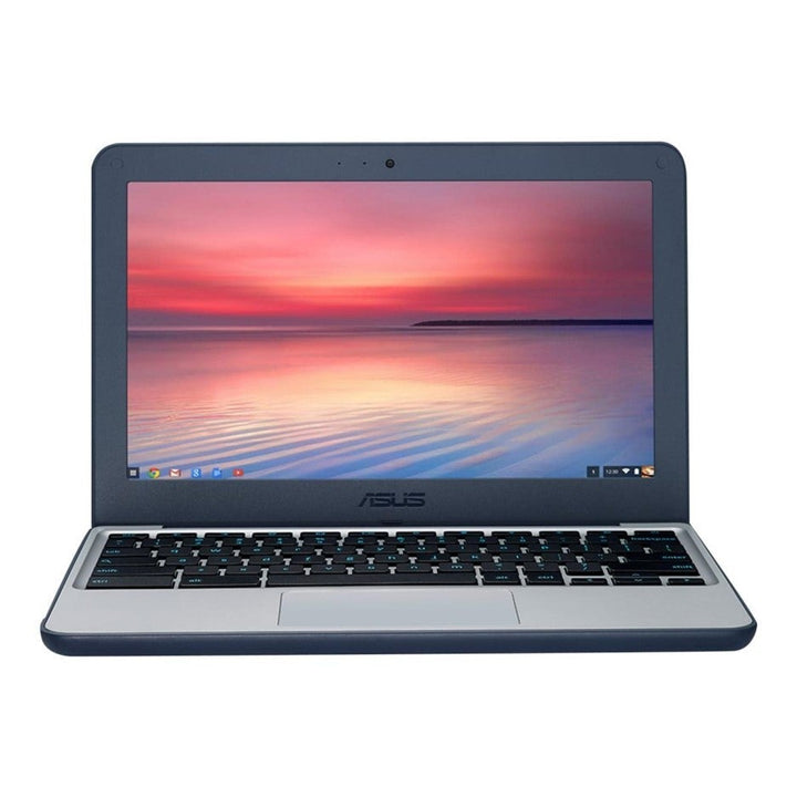 Refurbished ASUS CHROMEBOOK C202S Notebook PC - 11.6" Display - Intel N3060 Celeron 1.6GHz CPU - 16GB HDD - 4GB RAM - A Grade - itzoo