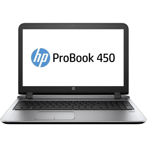Refurbished HP PROBOOK 450 (G3) Notebook PC - 15.6" Display - Intel i3-6100U Core i3 2.3GHz CPU - 120GB SSD - 4GB RAM - DVDR - B Grade - Windows 10 Home Installed - itzoo
