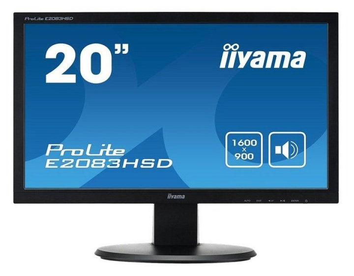 Refurbished Ilyama Prolite E2008HDS PL2001 20" LCD Monitor - itzoo
